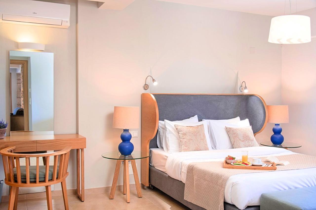 Acrothea Villa Heated Pool Hriszí Aktí Haniá Kültér fotó