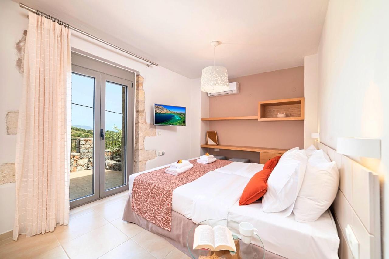 Acrothea Villa Heated Pool Hriszí Aktí Haniá Kültér fotó